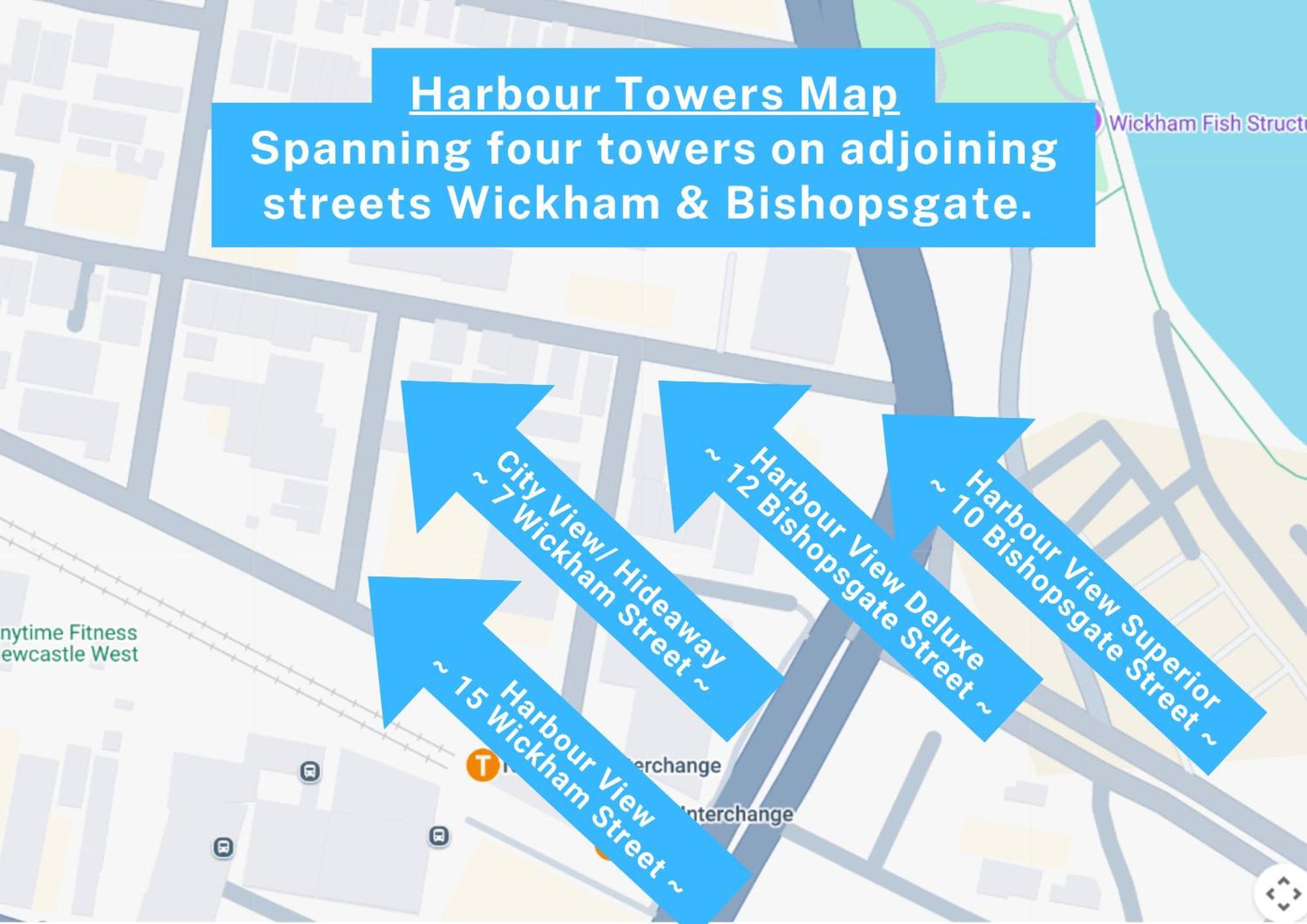 Harbour Towers, Newcastle'S Elite Apartment Stays, Free Parking & Tram Access Экстерьер фото